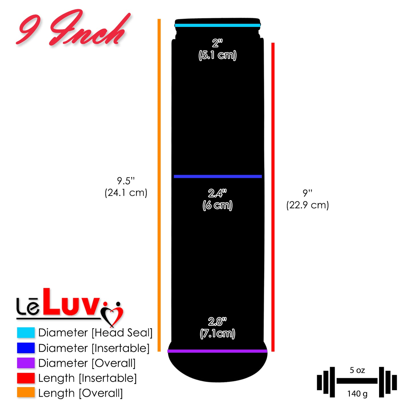 LeLuv® iPump® Battery-Powered 3-Speed Penis Pump with Sleeve | Wireless, Automatic, Tubeless