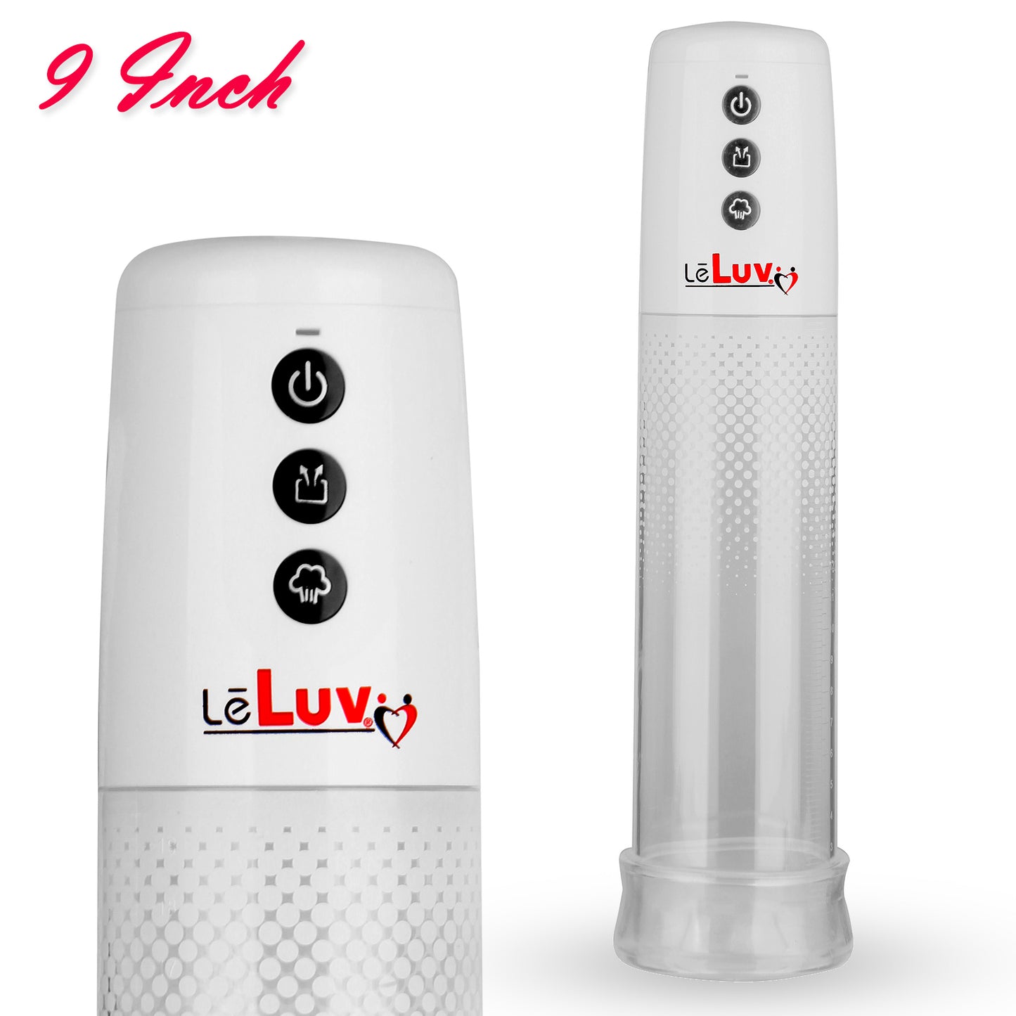 LeLuv® iPump® Battery-Powered 3-Speed Penis Pump with Sleeve | Wireless, Automatic, Tubeless