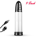 LeLuv® iPump® USB Rechargeable 3-Speed Penis Pump with TPR or Magic Sleeve™