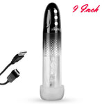 LeLuv® iPump® USB Rechargeable 3-Speed Penis Pump with TPR or Magic Sleeve™