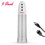 LeLuv® iPump® USB Rechargeable 3-Speed Penis Pump with TPR or Magic Sleeve™