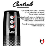 LeLuv® iPump® Battery-Powered 3-Speed Penis Pump with Sleeve | Wireless, Automatic, Tubeless