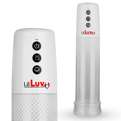 LeLuv® iPump® Battery-Powered 3-Speed Penis Pump with Sleeve | Wireless, Automatic, Tubeless