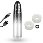 LeLuv® iPump® 3-Speed Rechargeable Penis Pump with Donut Cock Ring & 3 Premium Sleeves