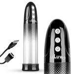LeLuv® iPump® USB Rechargeable 3-Speed Penis Pump with TPR or Magic Sleeve™