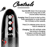 LeLuv iPump Head Unit | 3-Speed, Smart or Smart LCD | Rechargeable or Battery-Powered