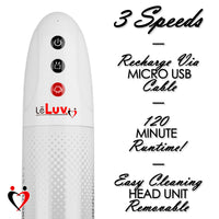 LeLuv iPump Head Unit | 3-Speed, Smart or Smart LCD | Rechargeable or Battery-Powered