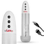 LeLuv® iPump® USB Rechargeable 3-Speed Penis Pump with TPR or Magic Sleeve™