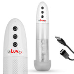 LeLuv® iPump® USB Rechargeable 3-Speed Penis Pump with TPR or Magic Sleeve™
