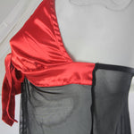 Lingerie Sunset Seductress Sheer BowBabydoll + G String Set