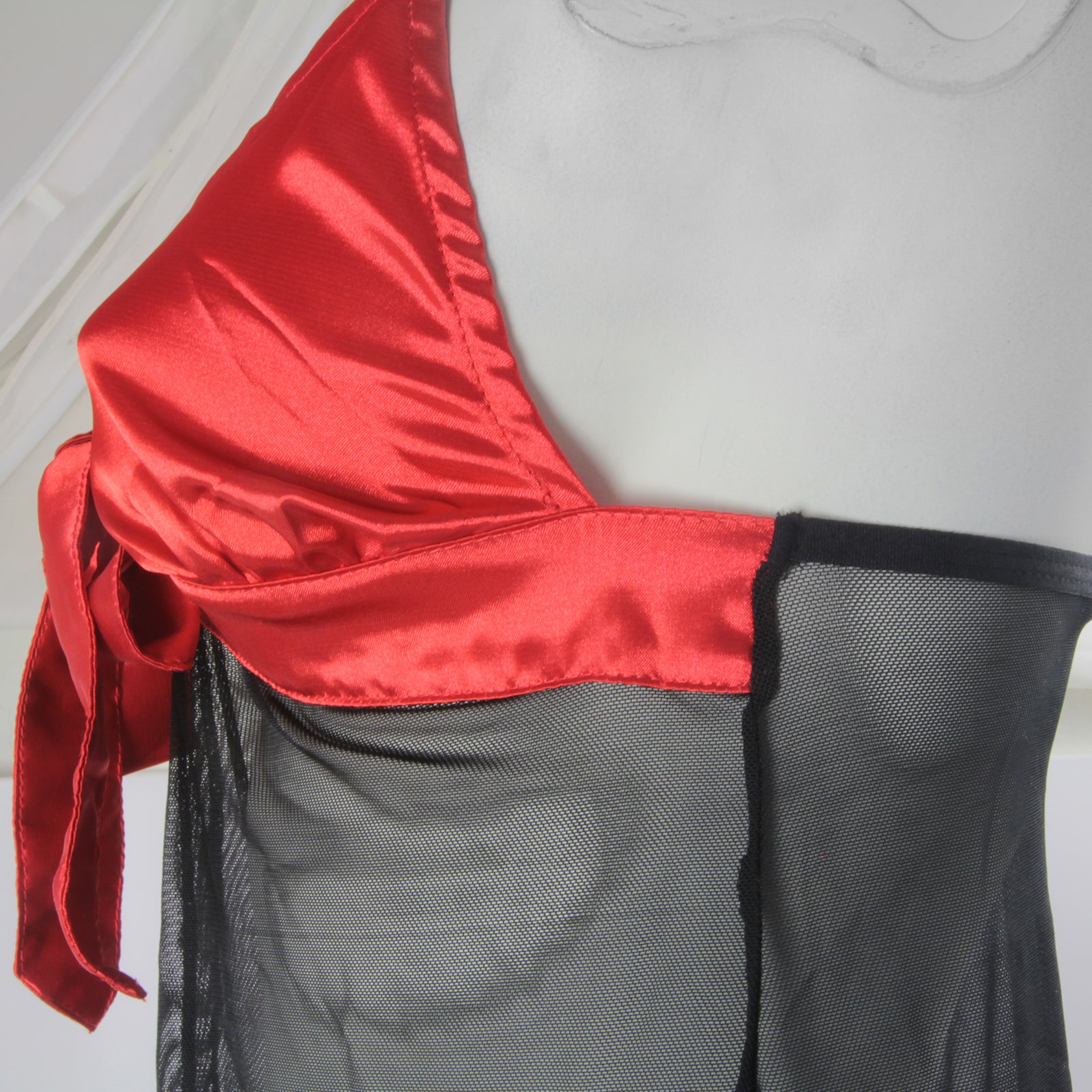 Lingerie Sunset Seductress Sheer BowBabydoll + G String Set