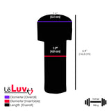LeLuv Magic Sleeve Penis Pump Accessory 6.7 inch length Masturbator Insert for 1.5 to 2.5 Inch Diameter Pump Cylinders