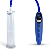 Magna LCD Smart Blue Handheld Electric Penis Pump - 9" x 2.00" Acrylic Cylinder