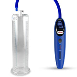 Magna LCD Smart Blue Handheld Electric Penis Pump - 9" x 2.50" Acrylic Cylinder