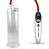Magna LCD Smart White Handheld Electric Penis Pump - 9" x 2.75" Acrylic Cylinder