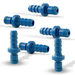 Male to Male Quick-Disconnect Fittings for LeLuv Vacuum Pumps