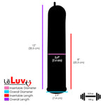 Penis Pump MASTER GAUGE T-Grip Handle 2.4 Inch Diameter