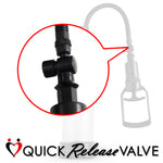 Penis Pump MASTER GAUGE BGrip Handle 2.4 Inch Diameter