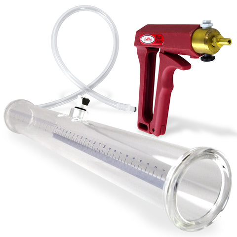 Buddy Penis Pump | MAXI Handle | 16-22 Inch Double-Ended Cylinder!