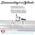 Buddy Penis Pump ULTIMA Double-Ended 16-22 Inch Length Cylinder
