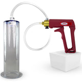 LeLuv Maxi Penis Pump with Clear Hose | Wide Flange Cylinder