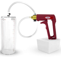 LeLuv Maxi Penis Pump with Clear Hose | Round Flange Cylinder
