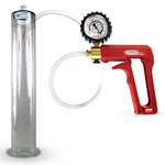 LeLuv Maxi Penis Pump with Clear Hose | Wide Flange Cylinder