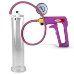 Penis Pump MAXI Handle with Gauge, Premium Hose | 9" or 12" Length, 1.35"-5.0" Diameter