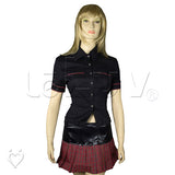 Roleplay Naughty School Girl Uniform Teacher Halloween Costume Set