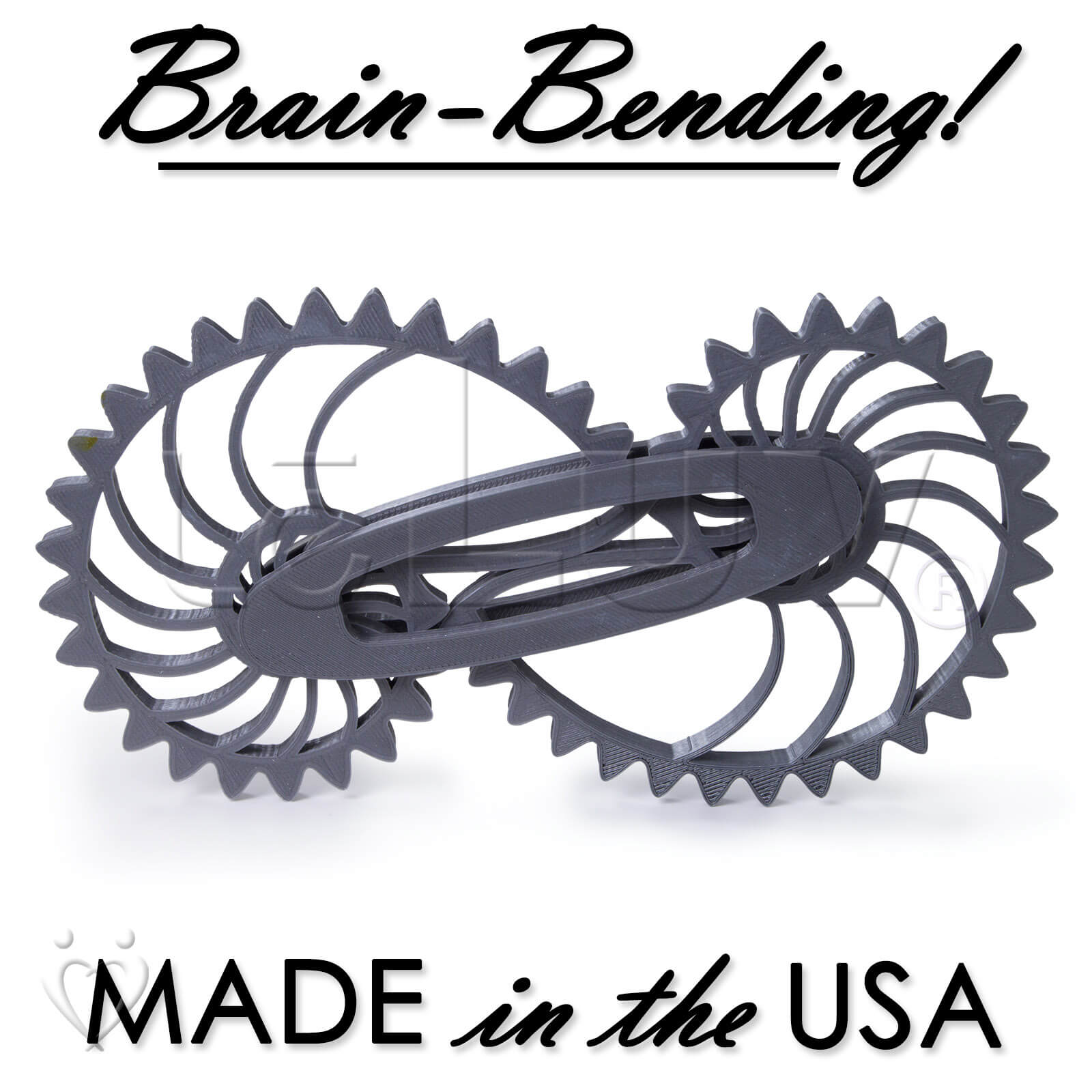 Nautilus Gear Fidget Toy Infinite Loop