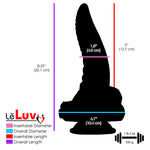LeLuv Octopus Dildo | Thick Silicone Tentacle Fantasy | with Suction Cup