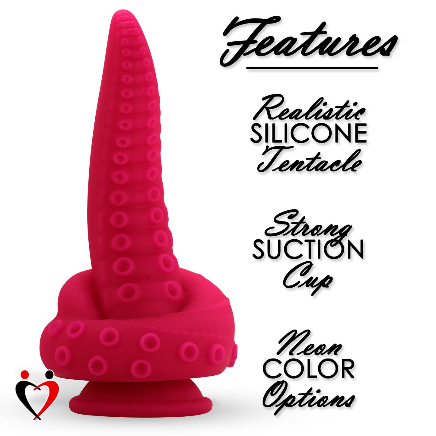 LeLuv Octopus Dildo | Thick Silicone Tentacle Fantasy | with Suction Cup