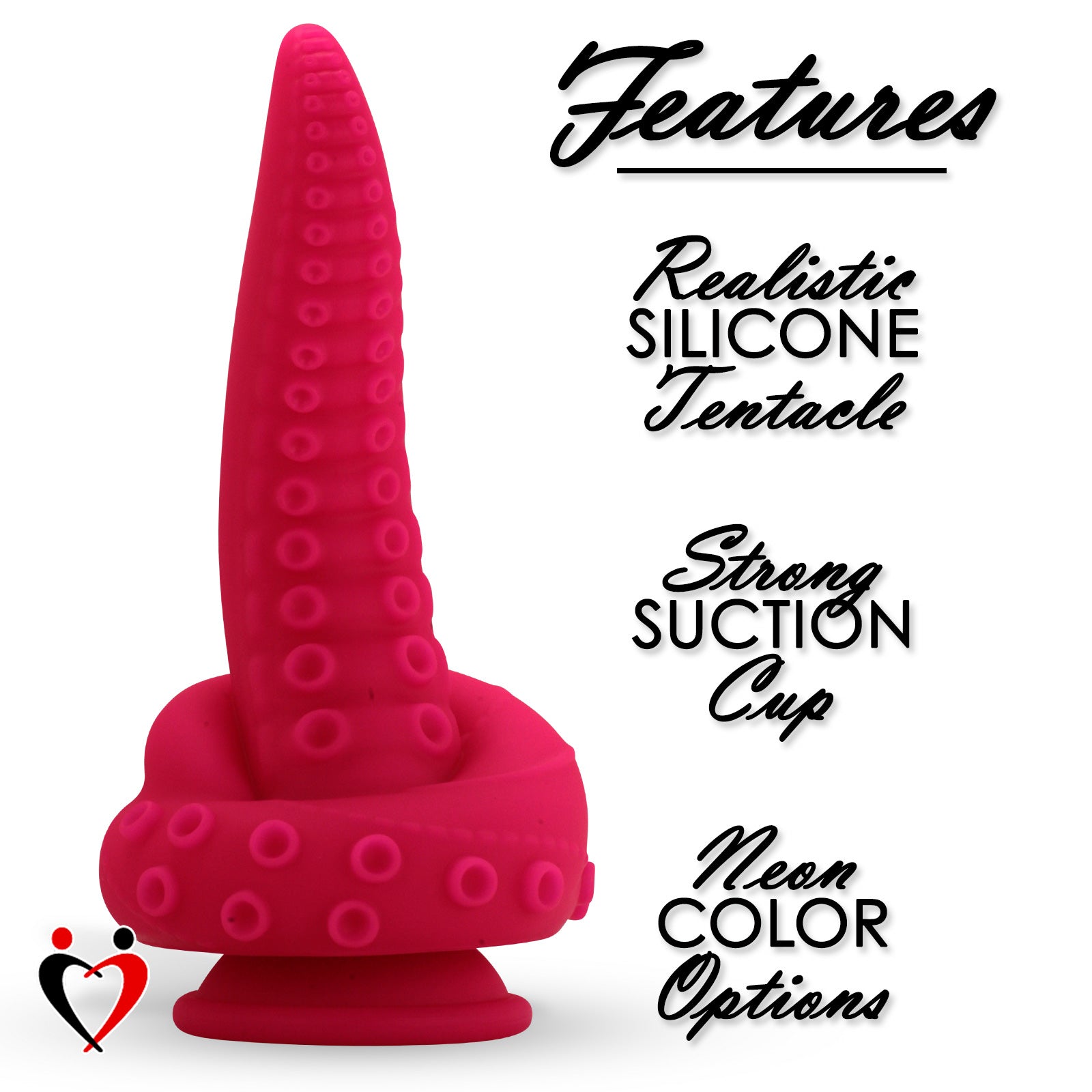 LeLuv Octopus Dildo | Thick Silicone Tentacle Fantasy | with Suction Cup