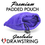 LeLuv Glass 8 Inch Mr. Vein Big Penis Realistic Dildo