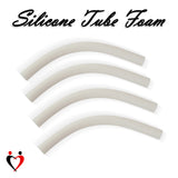 4 Pack Replacement Hollow Foam Tube for SLIDER Extenders - White