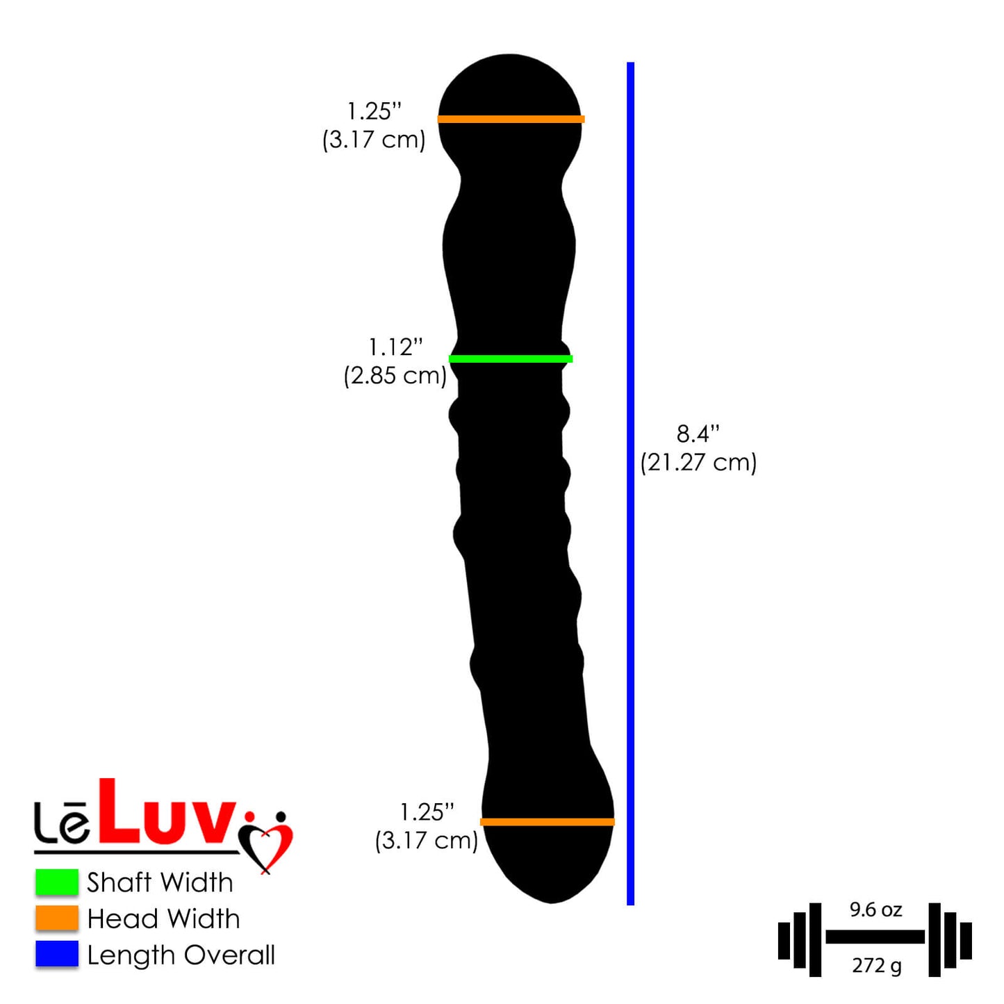 Bundle 5 Item Deluxe Glass Sex Toy Kit BDSM Dildo Butt Plug Set Pink Lover
