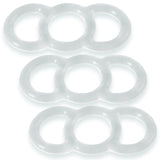 Clear / Large 3-Pack