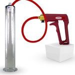 LeLuv Maxi Penis Pump | Premium Silicone Hose, All Gauge Options | WIDE FLANGE Cylinder