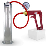 LeLuv Maxi Penis Pump | Premium Silicone Hose, All Gauge Options | WIDE FLANGE Cylinder