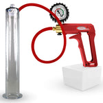 LeLuv Maxi Penis Pump | Premium Silicone Hose, All Gauge Options | WIDE FLANGE Cylinder