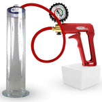 LeLuv Maxi Penis Pump | Premium Silicone Hose, All Gauge Options | WIDE FLANGE Cylinder