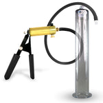 Ultima Black Penis Pump (Protected Gauge, 9” Wide Flange)