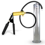 Ultima Black Penis Pump (Protected Gauge, 9” Wide Flange)