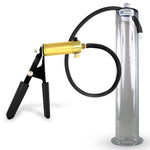 Ultima Black Penis Pump (Protected Gauge, 9” Wide Flange)