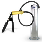 Ultima Black Penis Pump (Protected Gauge, 9” Wide Flange)