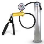 Ultima Black Penis Pump (Protected Gauge, 9” Wide Flange)