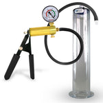 Ultima Black Penis Pump (Protected Gauge, 9” Wide Flange)