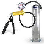 Ultima Black Penis Pump (Protected Gauge, 9” Wide Flange)