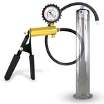 Ultima Black Penis Pump (Protected Gauge, 9” Wide Flange)