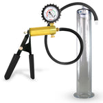 Ultima Black Penis Pump (Protected Gauge, 9” Wide Flange)